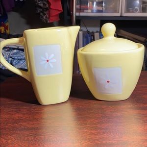 Retro Pfaltzgraff “Dazee Sun” set